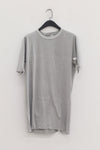 BORIS BIDJAN SABERI Short Sleeve T-Shirt TS ONE PIECE ST RF F035 Light Grey
